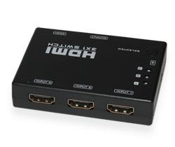 Converter  HDMI switcher 3 inputs, remote control