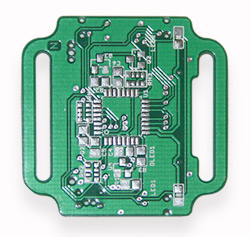  PCB for the project  Wrist watch on ATMEGA328 microcontroller