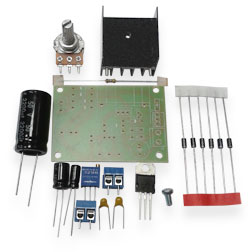 Radio constructor Adjustable voltage regulator for LM317