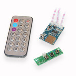 Audio module  MP3 decoder+remote+keyboard SFT-8040
