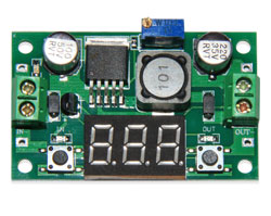 Module  DC/DC 2596 with voltmeter input/output hw-319-v6.0