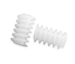  Plastic worm gear 5 teeth