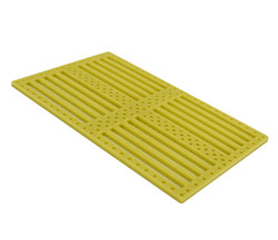  Plastic mounting plate