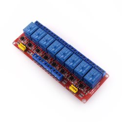 Module 8 relays 5V 10A with opto-decoupling HW-578