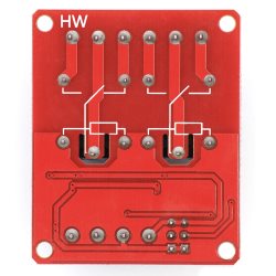 Module 2 relays 12V 10A with opto-decoupling HW-279