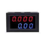 Module Amperevoltmeter 0-100V 100A red-blue 4 symbols