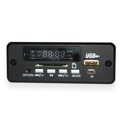 Фронтальная панель ZTV-CT02C + B MP3/FM/USB/SD,MMCcard/AUX/BT/пульт, китайский