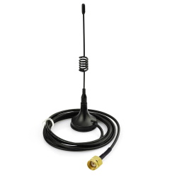 Antenna 433MHZ RP-SMA Male L=151mm 5dBi 3m cable