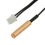 temperature sensor NTC 10K 1% B3950 copper sleeve 5x25, cable 2 m.