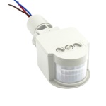 Motion sensor for floodlight white