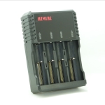 Charger for Li-Ion accumulators HZM 828O, for 4 rechargeable batteries.