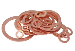 Copper washer Washer M10 copper d = 14mm, h = 1mm