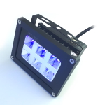 LED-прожектор ультрафіолетовий LED UV 8W [220В, 8Вт, 395нм]
