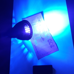 Ультрафиолетовая лампа-прищепка UV-LED-5  [220В, 5Вт, 395нм]