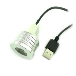 Ультрафіолетова лампа USB UV-LED-1  [5В, 1Вт, 360-395нм]