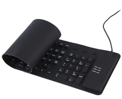  Waterproof  keyboard PC USB silicone flexible 109 buttons