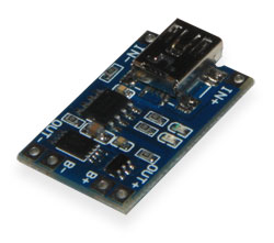 Module  Li-Ion Mini USB 5V 1A charge controller, protection