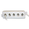 Telephone adapter 5gn. (6p4s) white