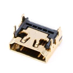 Connector HDMI-01A-19P Gold socket for SMD board