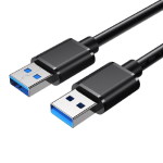 Cable USB3.0 AM/AM 1.5m black
