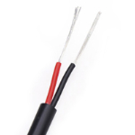 Signal cable UL2464 2x20AWG (21*0.18) PVC black