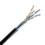 Cable FTP Cat 5E 4PR CCA 0.48 mm PE Outdoor