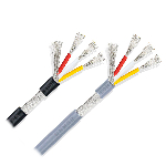 Signal cable<gtran/> UL2547 3x26AWG (7*0.14) PVC black<gtran/>