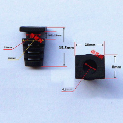 Гнучке кабельне введення XD-10 4.6mm Black