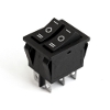 Key switch KCD2-2103 double ON-OFF-ON 6pin