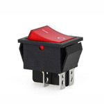 Key switch<gtran/> KCD2-201N ON-OFF 4pin RED