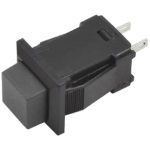 Button DS-429 Latching OFF-ON Black