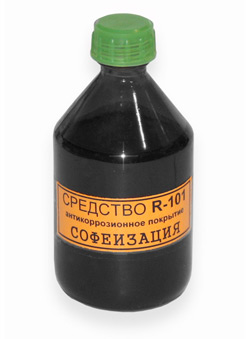 Anti-corrosion agent  Sofeisation R-101 red-brown varnish 100 ml