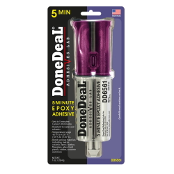  Epoxy adhesive DoneDeal DD6561  Clear 5-minute 2-component 28.4g