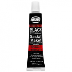 Silicone sealant ABRO black 12 AB-32-R Black RTV Silicone Gasket Maker 32g