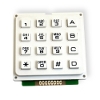 Клавіатура KB1604-PNB біла