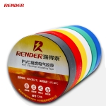 PVC tape RENDER 1315, 0,13мм*17мм*15м, black<draft/>
