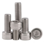 Stainless screw M4x12mm cylinder. hex. stainless steel 304