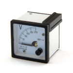 Panel voltmeter  99T1-V 250V AC AC