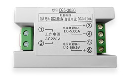  Panel Volt-Ammeter  D85-3050 [WHITE, LCD, 200VDC, 5A]
