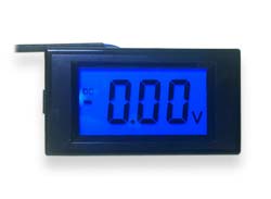 Вольтметр панельний D69-230-200V  (LCD 199.9V DC)