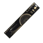 PCB Ruler Line template for electronics radio amateur 20cm