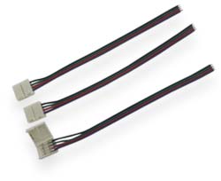5050 Power switch solderless 4 strips pins 10mm