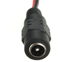 Nest 5.5/2.1 with wire 0.3m 0.6mm2