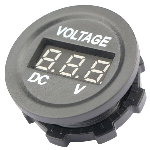 Вольтметр YC-A27G 6-30VDC зеленый индикатор