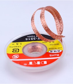 Solder absorbent braid DKT-3015 (3.0 мм, длина 1.5м)