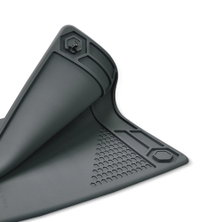 Heat resistant silicone mat TE-616 400*290 mm GRAY