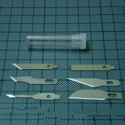 Scalpel knife model 309 with a set of 6 blades