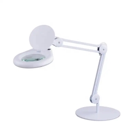 Desktop magnifying glass Intbright 9005LED-8D WHITE, 8 diopters