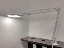 Лампа-лупа косметолога Intbright 9003LED-5D БІЛА, 5 діоптрій