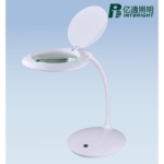 Table magnifying lamp Intbright 9101LED-B-127-3D WHITE